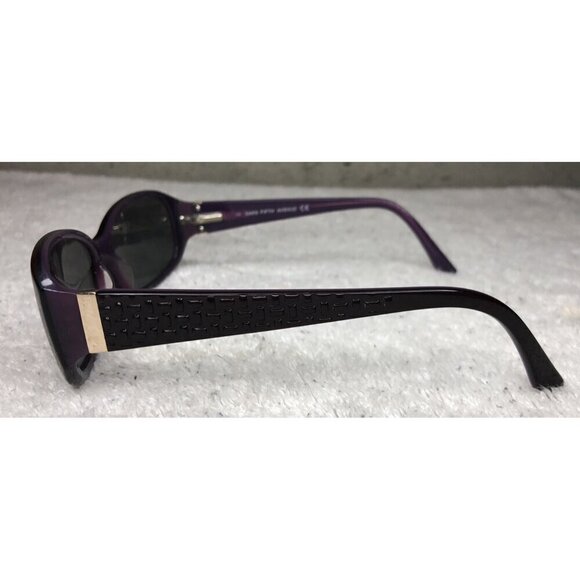 SAKS FIFTH AVENUE 61/S Dark Purple Cat-Eye Womens Sunglasses Frames 53-16-130